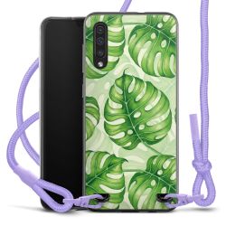 New Carry Case Transparent Stoff flieder