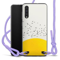 New Carry Case Transparent Stoff flieder