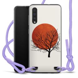 New Carry Case Transparent Stoff flieder