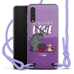 Carry Case Stoff flieder