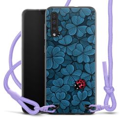 New Carry Case Transparent Stoff flieder