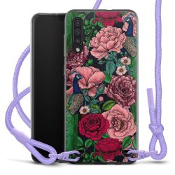 New Carry Case Transparent Stoff flieder