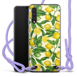 New Carry Case Transparent Stoff flieder