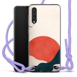 New Carry Case Transparent Stoff flieder