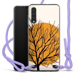 New Carry Case Transparent Stoff flieder