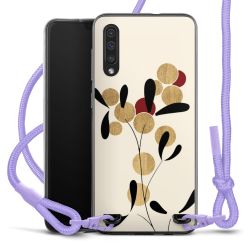 New Carry Case Transparent Stoff flieder