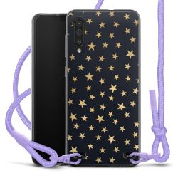 New Carry Case Transparent Stoff flieder