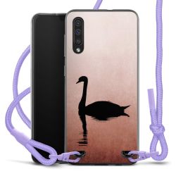 New Carry Case Transparent Stoff flieder