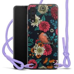 New Carry Case Transparent Stoff flieder