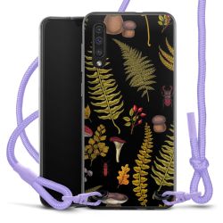 New Carry Case Transparent Stoff flieder