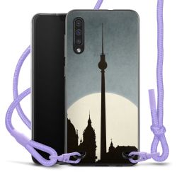 New Carry Case Transparent Stoff flieder