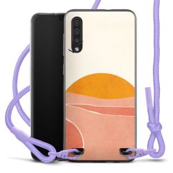 New Carry Case Transparent Stoff flieder