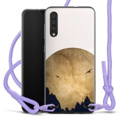 New Carry Case Transparent Stoff flieder