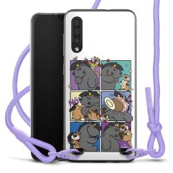 Carry Case Stoff flieder