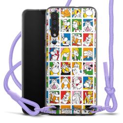 Carry Case Stoff flieder