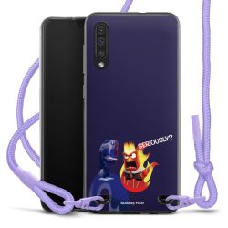 New Carry Case Transparent Stoff flieder