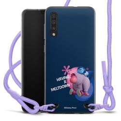 New Carry Case Transparent Stoff flieder