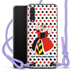 New Carry Case Transparent Stoff flieder