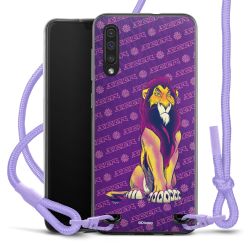 New Carry Case Transparent Stoff flieder