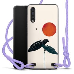 New Carry Case Transparent Stoff flieder