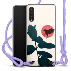 New Carry Case Transparent Stoff flieder