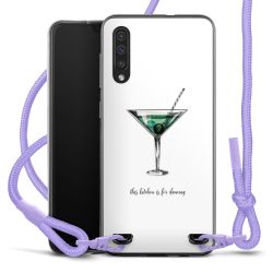 New Carry Case Transparent Stoff flieder