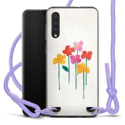 New Carry Case Transparent Stoff flieder