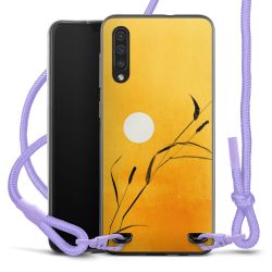 New Carry Case Transparent Stoff flieder