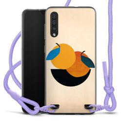 New Carry Case Transparent Stoff flieder