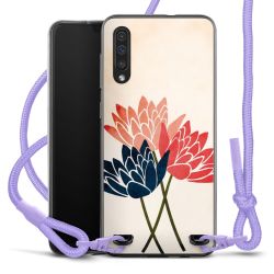 New Carry Case Transparent Stoff flieder