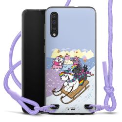 Carry Case Stoff flieder