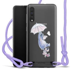 New Carry Case Transparent Stoff flieder