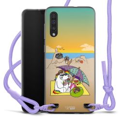 Carry Case Stoff flieder