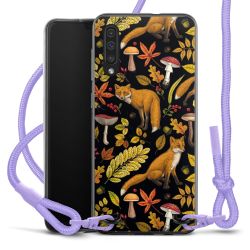 New Carry Case Transparent Stoff flieder