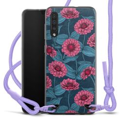 New Carry Case Transparent Stoff flieder