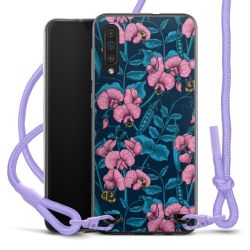 New Carry Case Transparent Stoff flieder