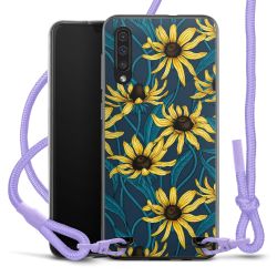 New Carry Case Transparent Stoff flieder