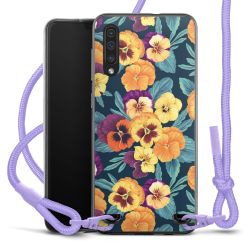 New Carry Case Transparent Stoff flieder