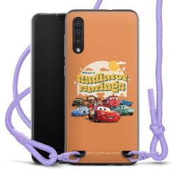 New Carry Case Transparent Stoff flieder