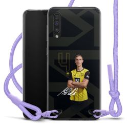 New Carry Case Transparent Stoff flieder