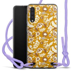 New Carry Case Transparent Stoff flieder