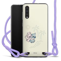 New Carry Case Transparent Stoff flieder