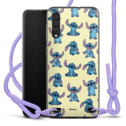 New Carry Case Transparent Stoff flieder