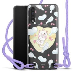 New Carry Case Transparent Stoff flieder