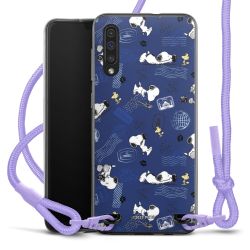 New Carry Case Transparent Stoff flieder