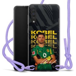 New Carry Case Transparent Stoff flieder