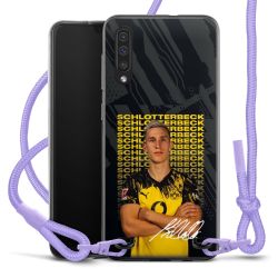 New Carry Case Transparent Stoff flieder