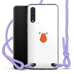 New Carry Case Transparent Stoff flieder