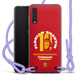 New Carry Case Transparent Stoff flieder