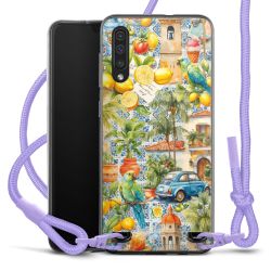 Carry Case Stoff flieder